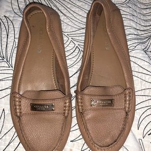 Coach Genuine Leather Flats